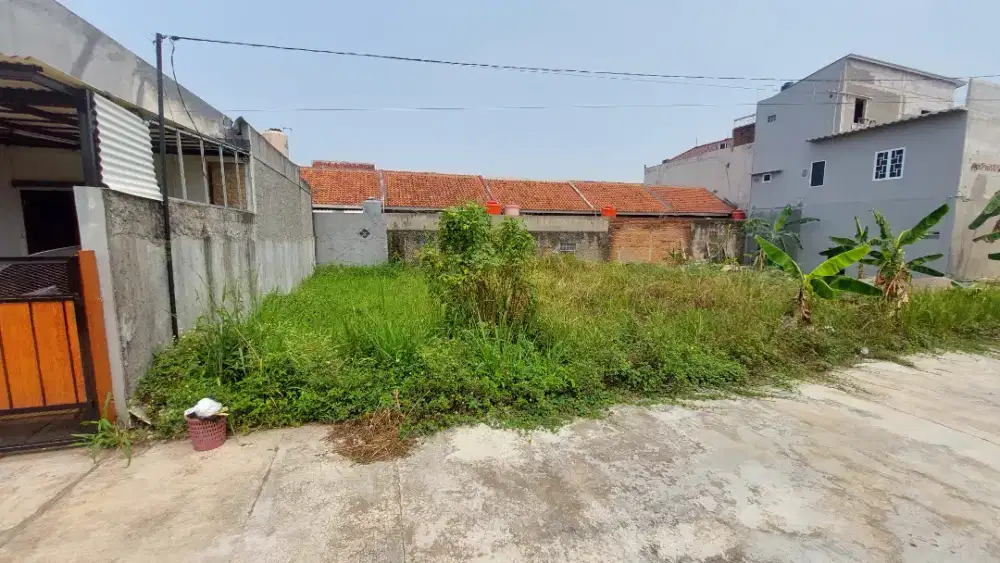 Dijual Tanah Kavling siap bangun SHM 210 M2 750 Juta