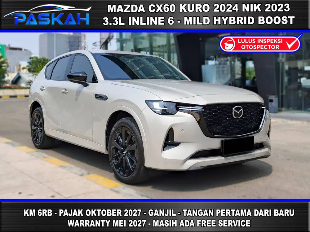 KURO AWD Km 6K BUNGA 4% CX60 3.3 KURO AWD 2023 CX60 KURO AWD 2023 MHEV