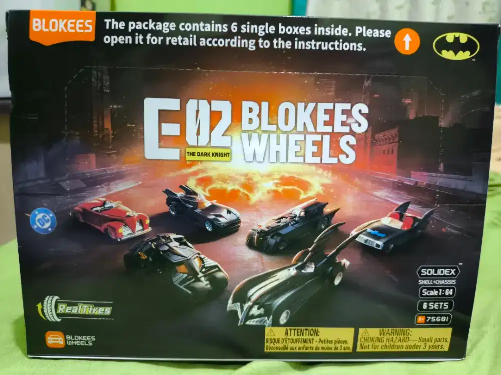 Blokees Wheels E02 DC The Drak Kinght