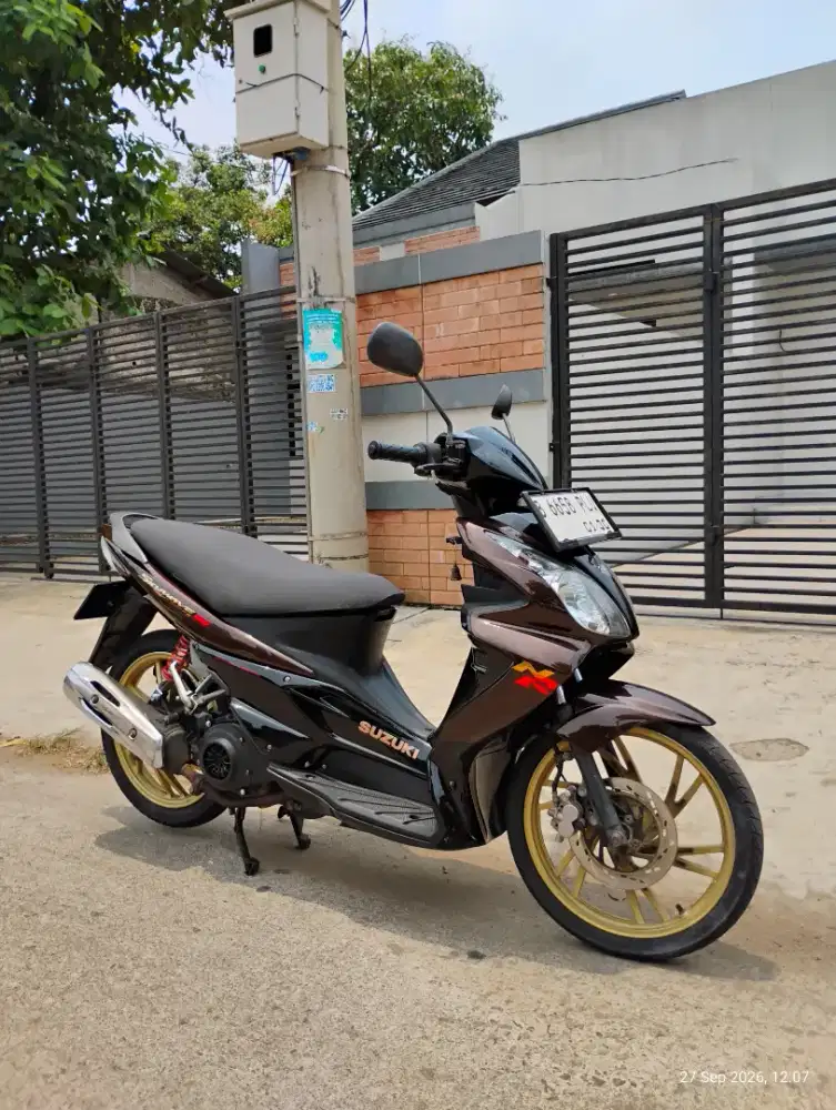 SUZUKI SKYWAVE 125 NR 2 MOCCA ASLI RESTORASI