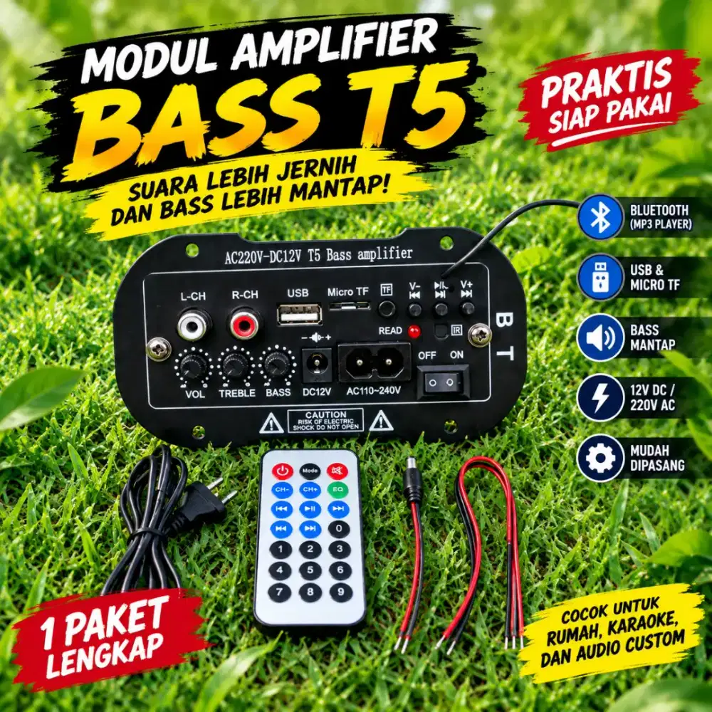 Amplifier bass t5