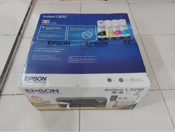JUAL printer Epson L3210 pemakaian pribadi baru 2 bulan