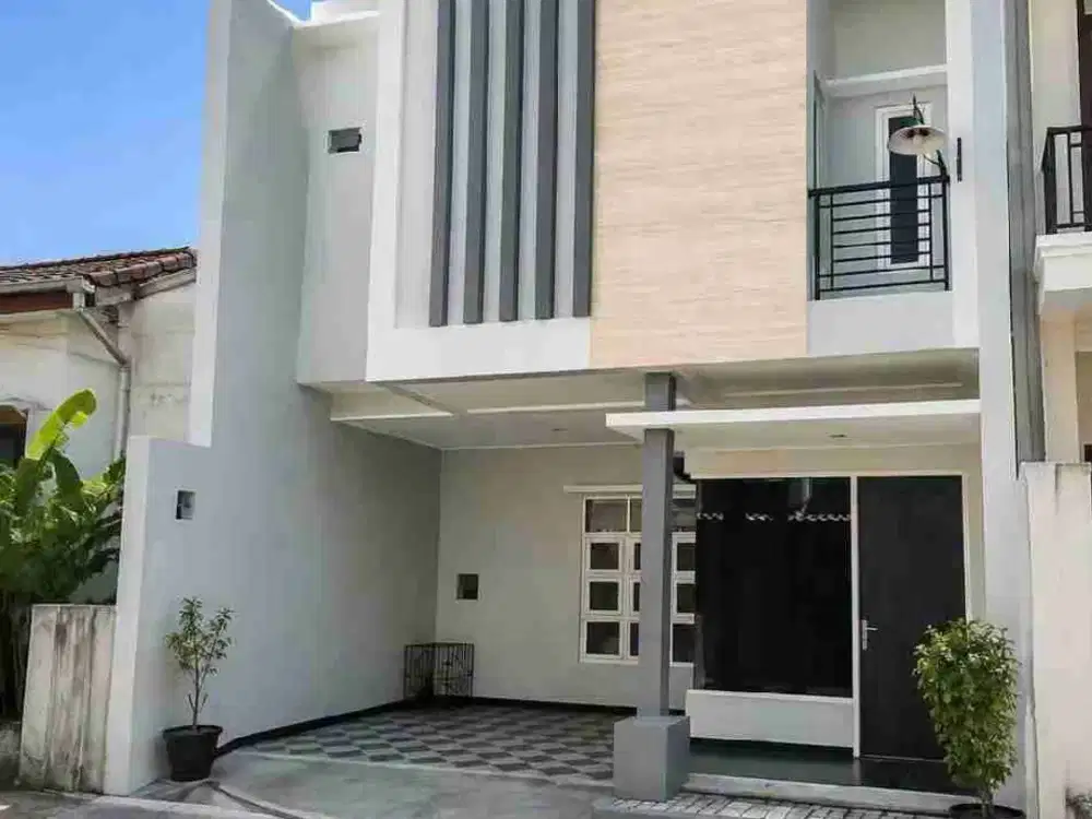 LANGKA, Baru Renovasi ‼ Rumah Cantik di Jojoran Mojo dekat UNAIR Manyar Dharma Husada