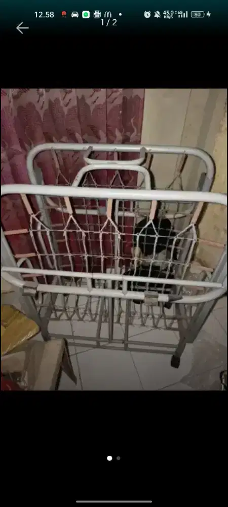 Dipan bekas + kasur