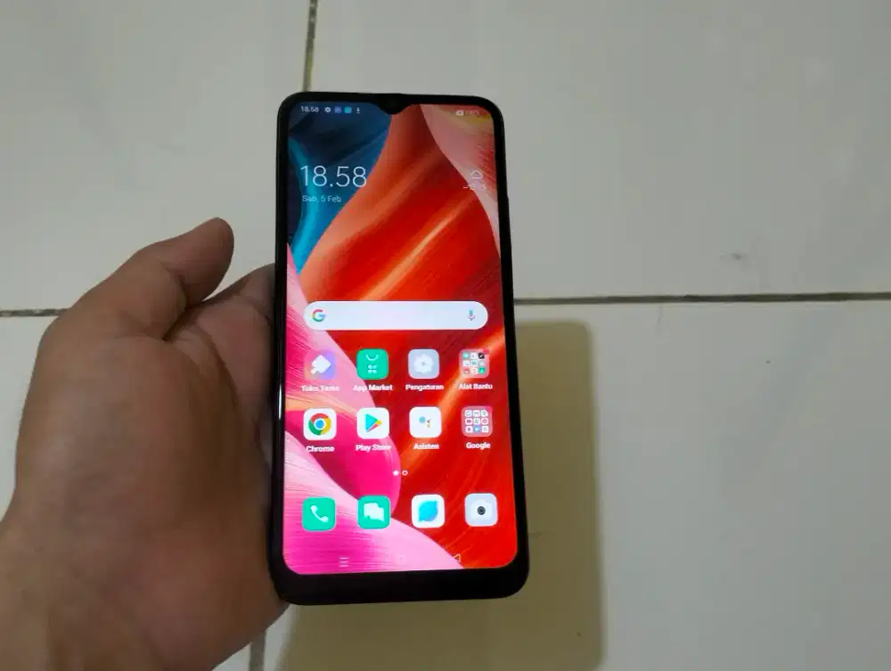 OPPO A17 RAM 6GB / 128GB 4G LTE Duos 6.56in Finger 50MP 5000Mah Mulus