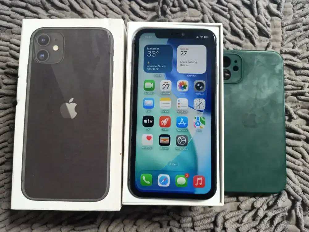 iPhone 11 Inter 64GB Lengkap.
