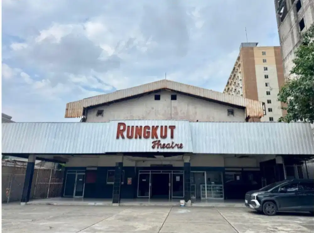 DISEWAKAN GUDANG 
EX GEDUNG BIOSKOP RUNGKUT THEATER