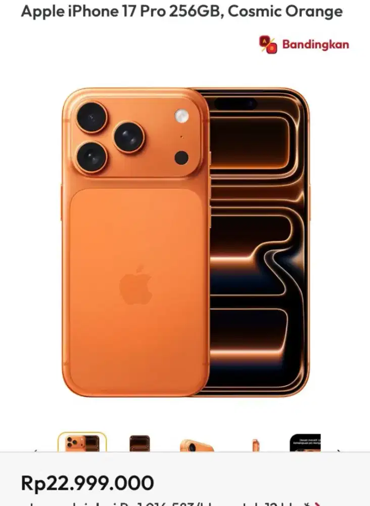 iPhone 17 pro 256