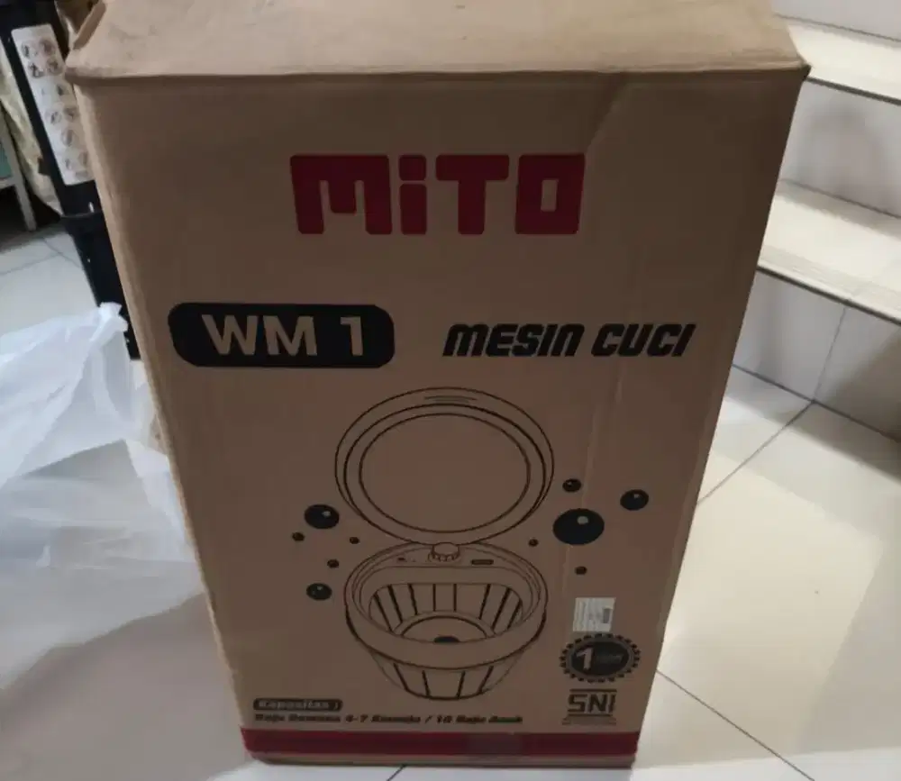 Mesin Cuci Portable Mito (jarang digunakan)