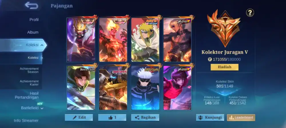 Akun mobile legend