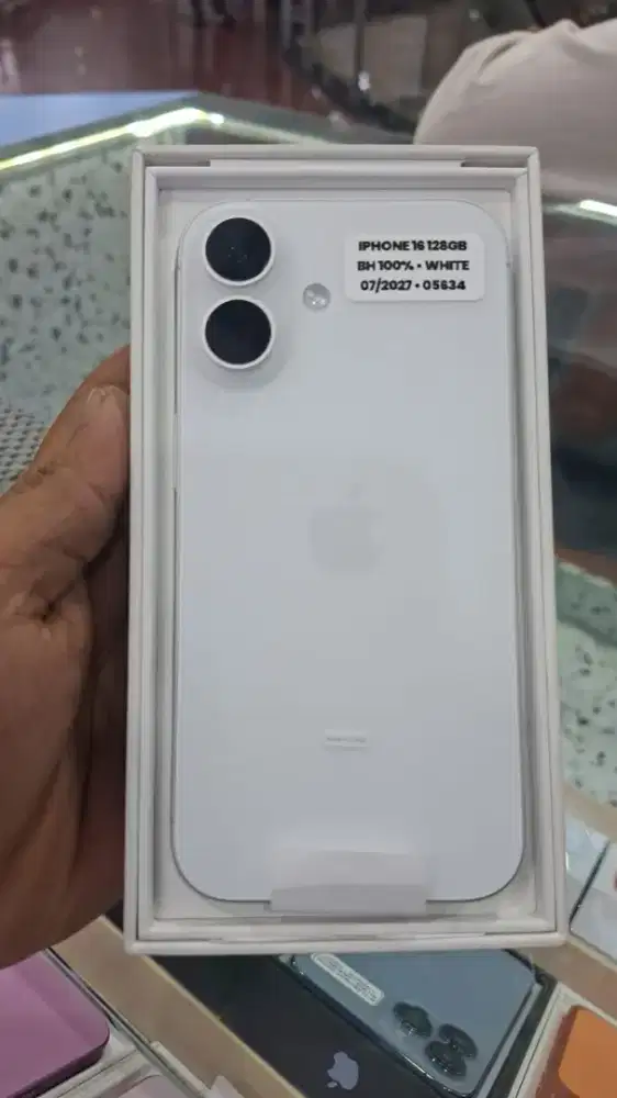 Iphone 16 like new 128 ibox murah