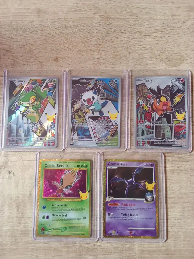 Pokemon 30th First Partner dan Vintage Holo