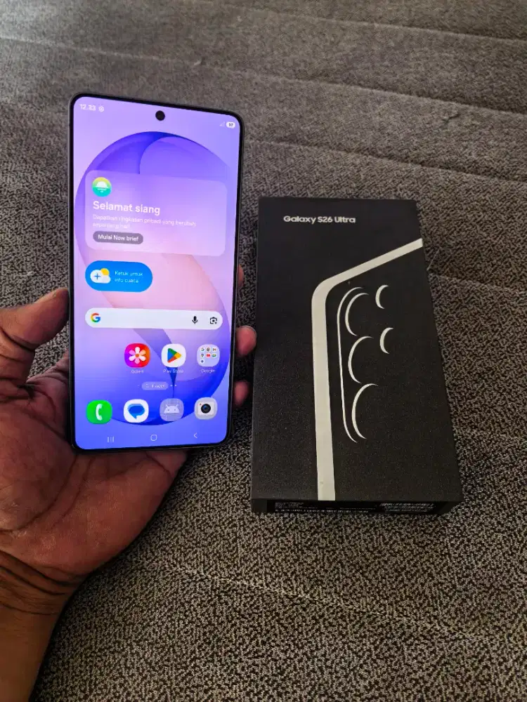 Samsung S26 Ultra 12/512gb violet sein fullset mulus baca desk