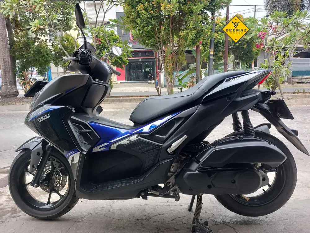 (DP 800)‼️Plat B TangSel Aerox Alpha Hitam 2025 Cash / Kredit