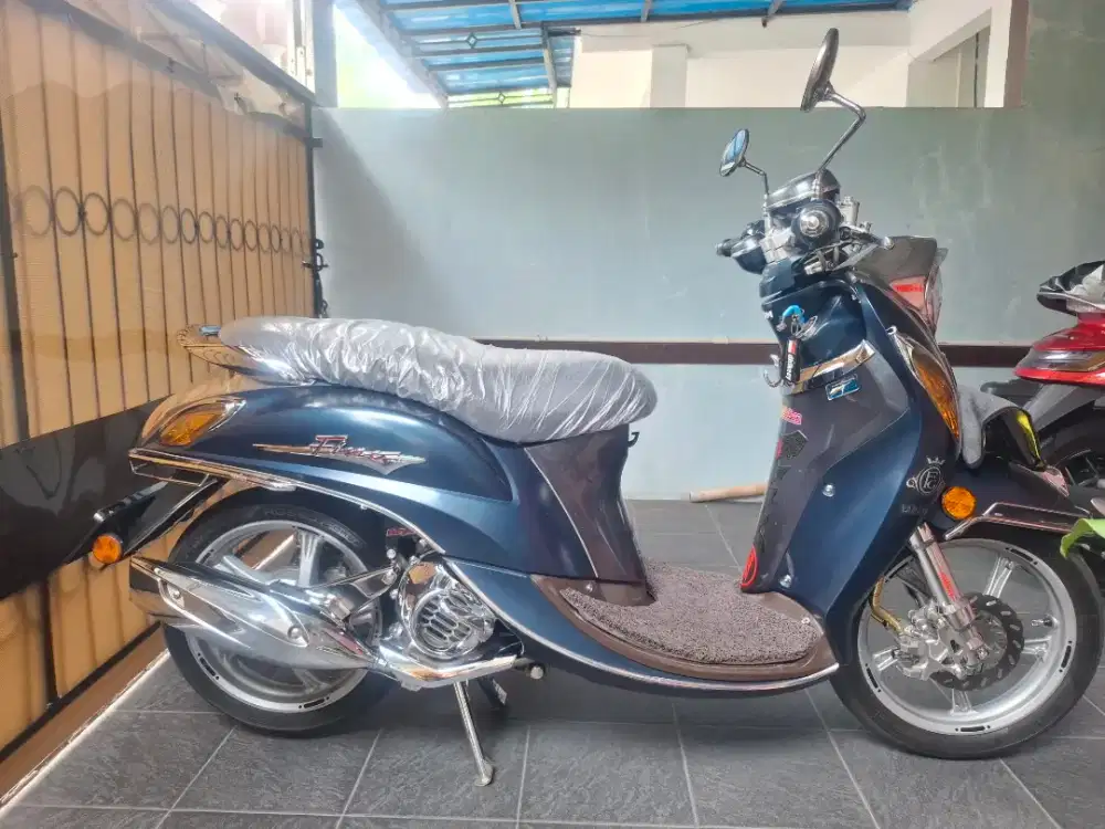 Motor Yamaha Fino Grande 2017 Full Aksesoris Yamaha dan modif