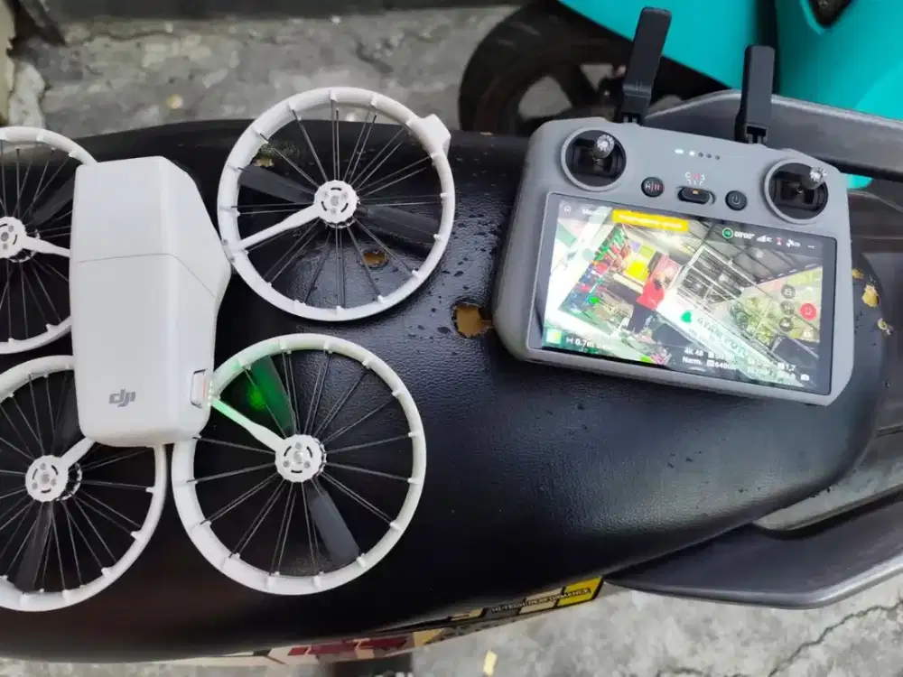 Drone dji flip combo garansi aktif