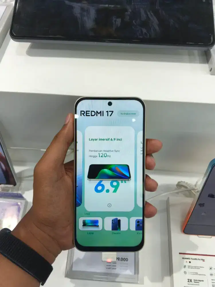 Redmi Note 17 4G 128GB, CICILAN TANPA DP CUKUP KTP
