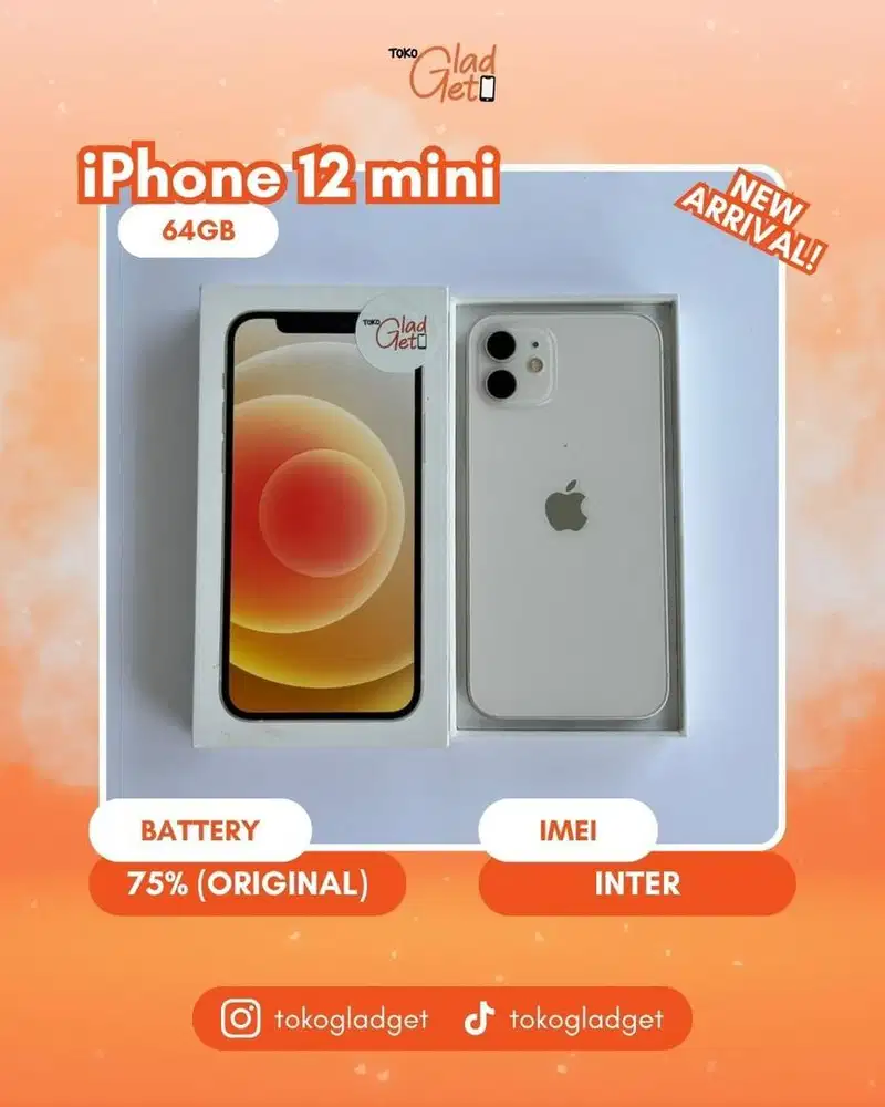 iPhone 12 Mini 64 Gb ex INTER
