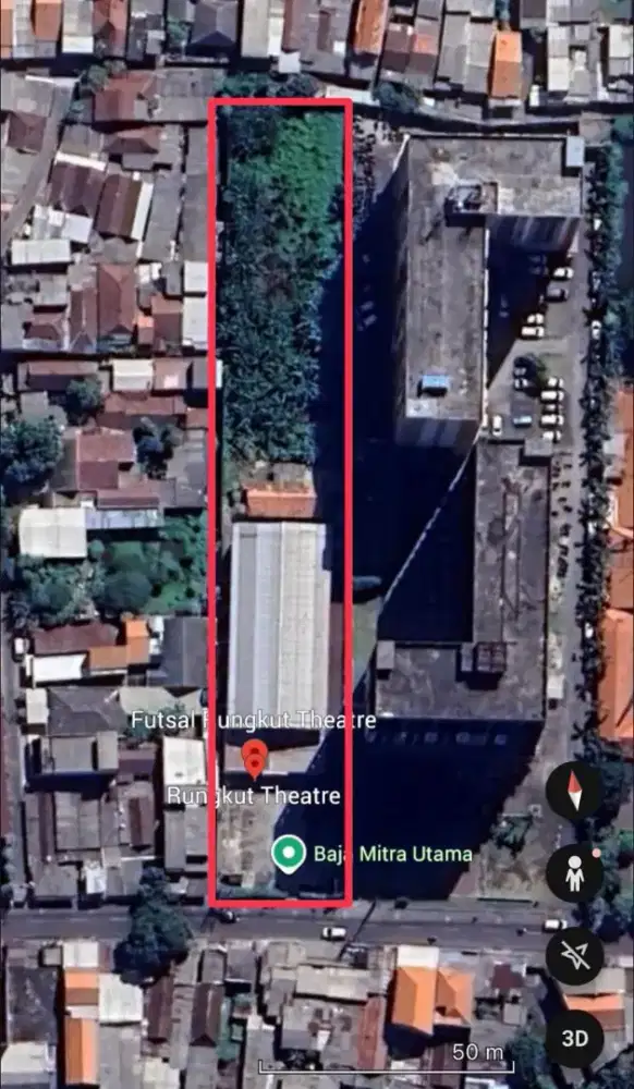 Dijual Ex Gedung Bioskop di Rungkut Menanggal