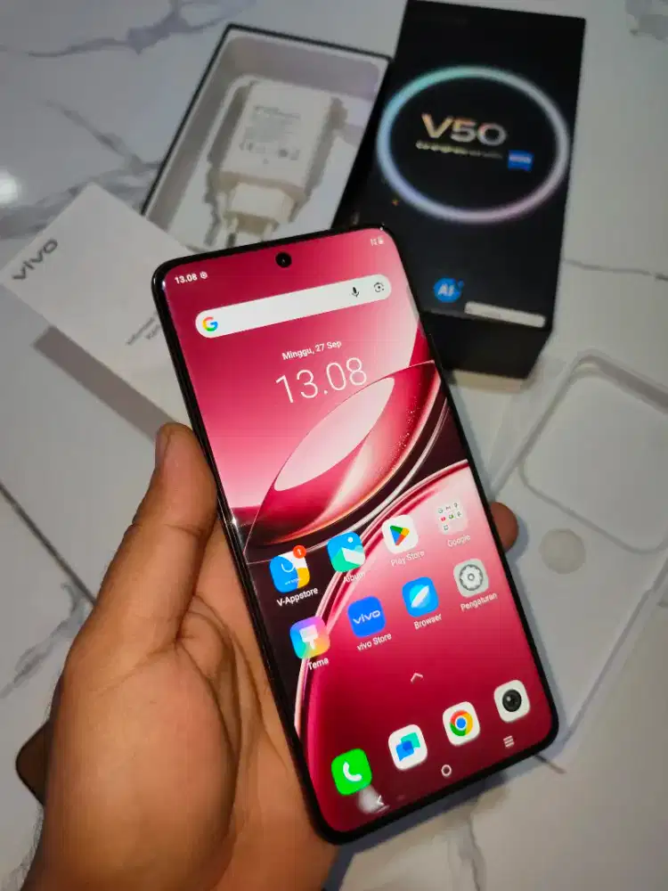 Wts VIVO V50 5G 12GB/256GB FULLSET MULUS NOMINUS SPEK GAHAR