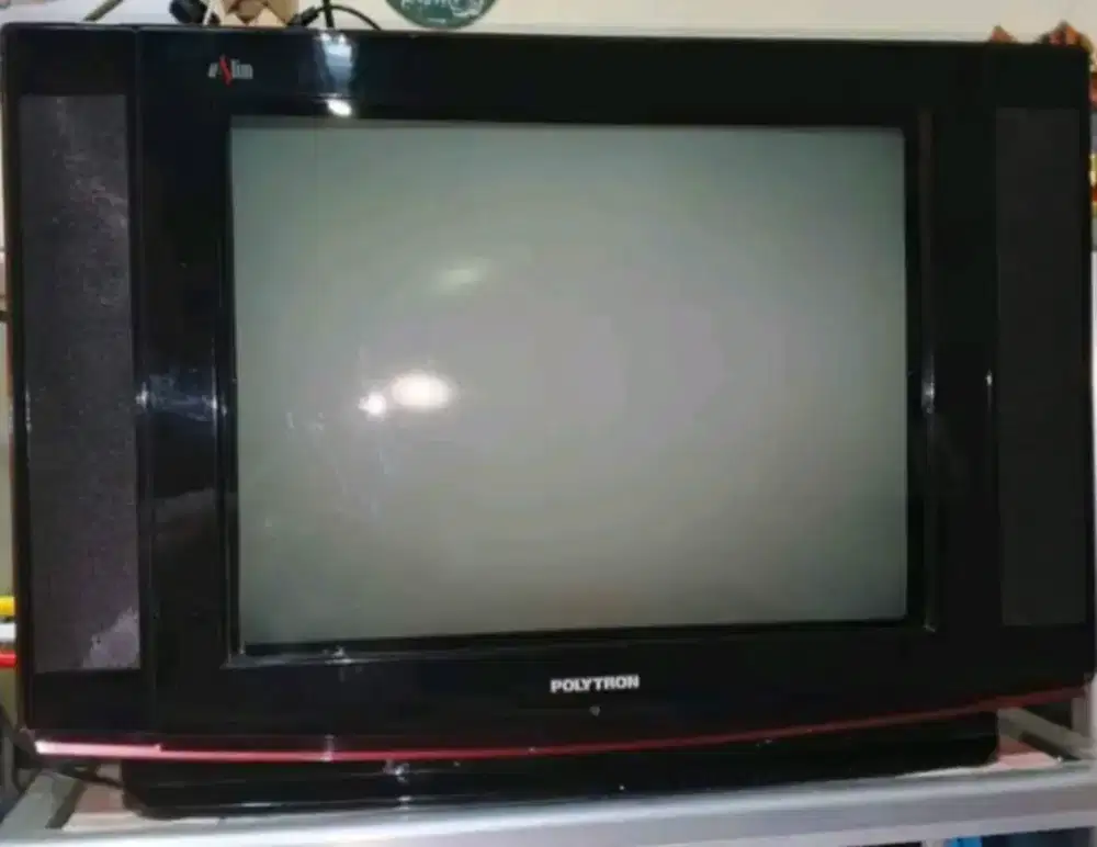 TV TABUNG SLIM POLYTRON 21 INCH