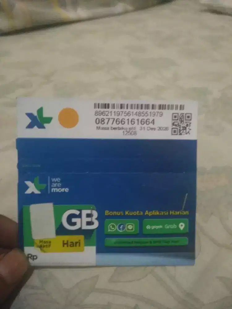 nomor xl cantik rapih