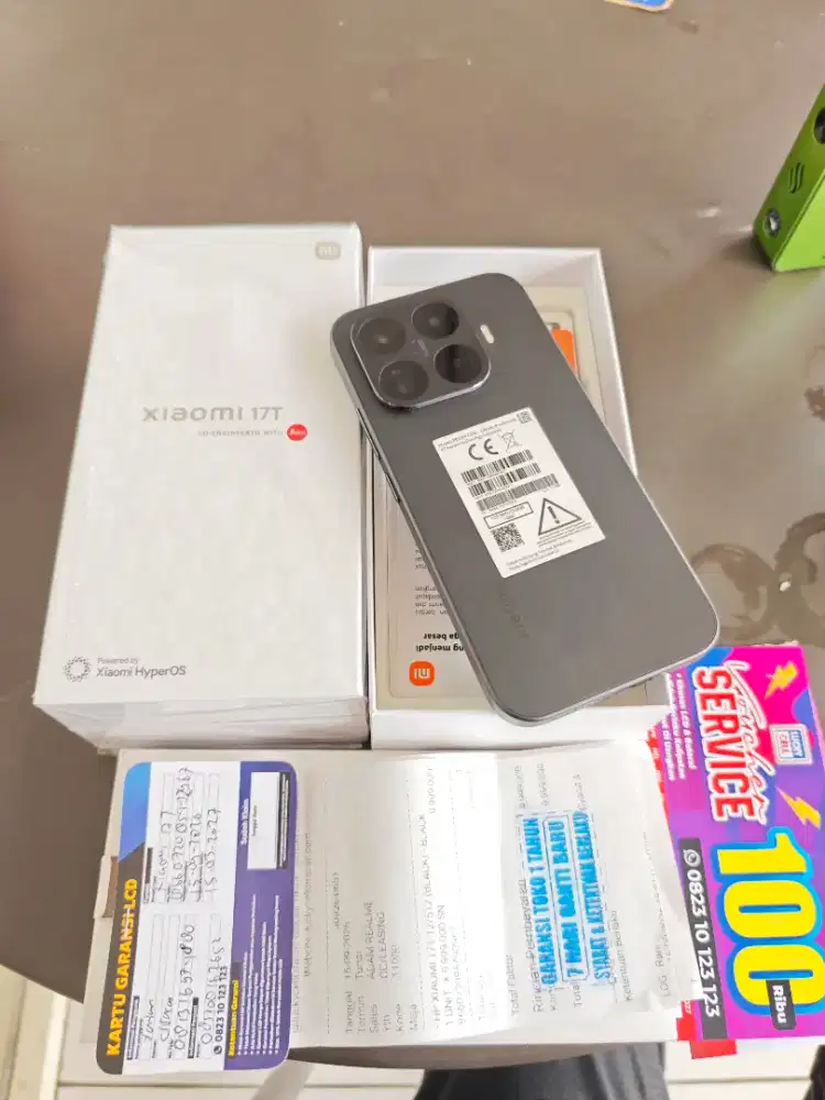 Xiaomi 17T 12/512GB Fullshet Likenew Pemakaian 2 Minggu