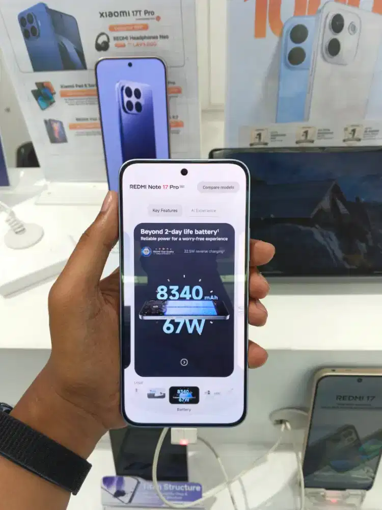 Redmi Note 17 PRO 5G 256GB, CICILAN TANPA DP CUKUP KTP