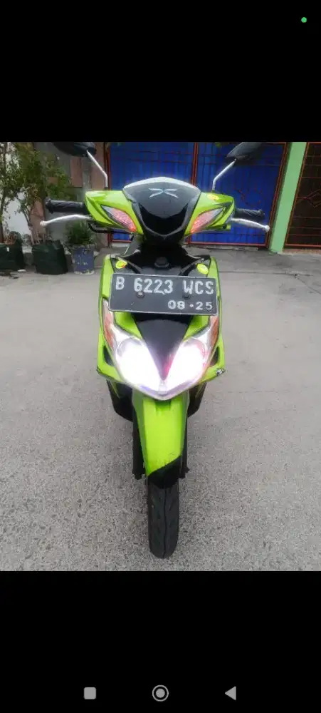 Xeon karbu ori hijau