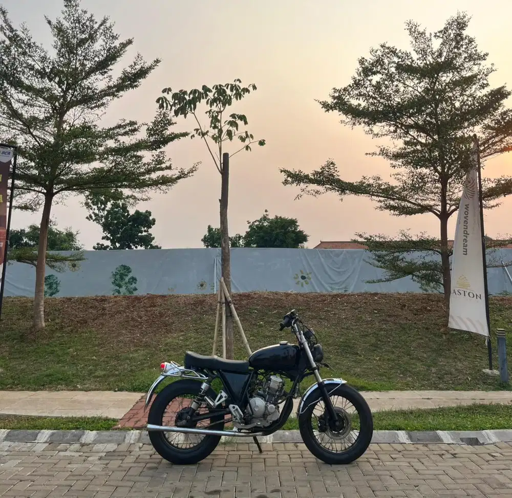 Motor Custom British Scorpio 225cc