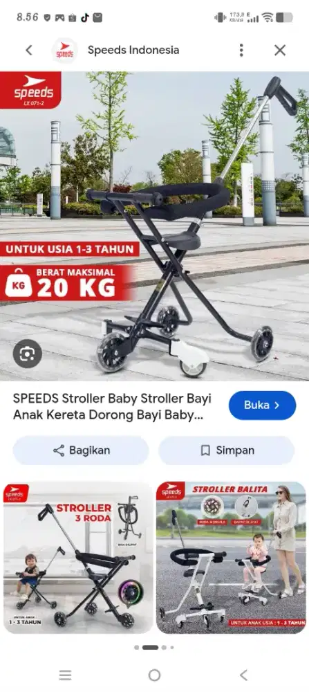 Stoler anak warna putih