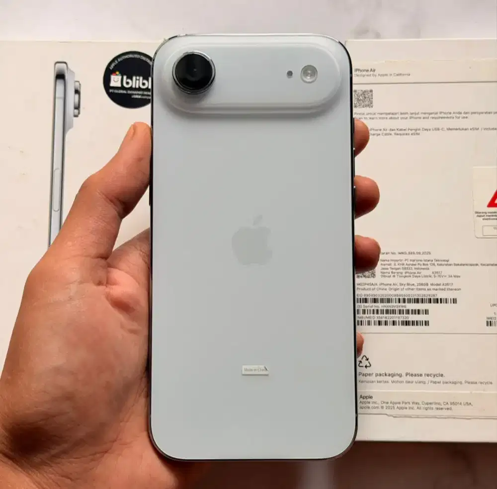 Iphone 17 air 256gb ibox HP 100%