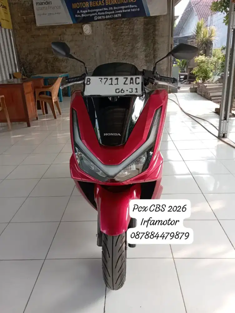 Honda pcx CBS tahun 2026