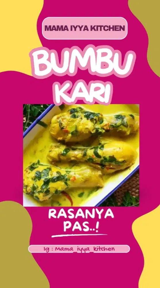 BUMBU MASAK ARABIAN FOOD