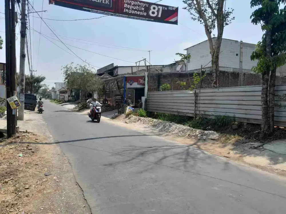 TANAH KAVLING RAYA ASRIKATON PAKIS MALANG COCOK UNTUK USAHA