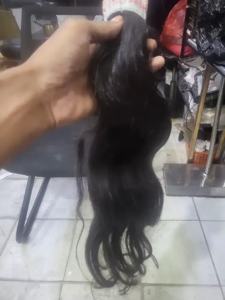 Rambut sambung 60cm 100 helai