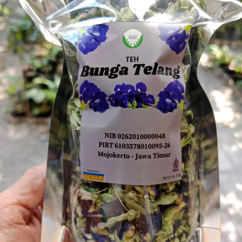 Bunga Telang Kering