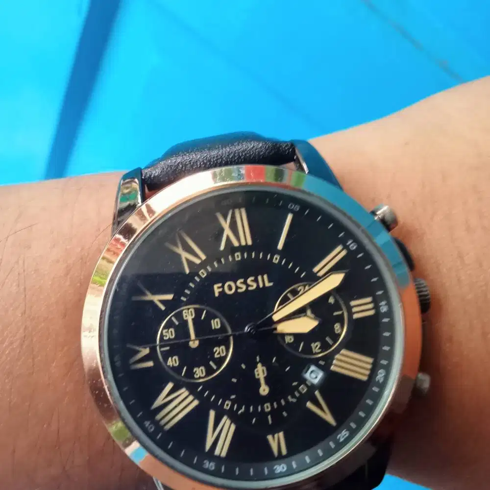 jam tangan pria merk FOSSIL WATCH original
