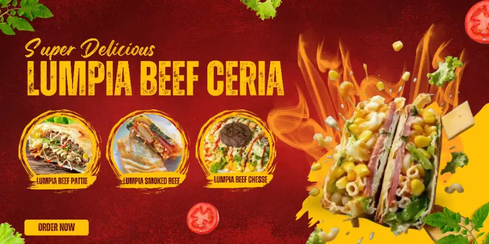 berdagang lumpia beef