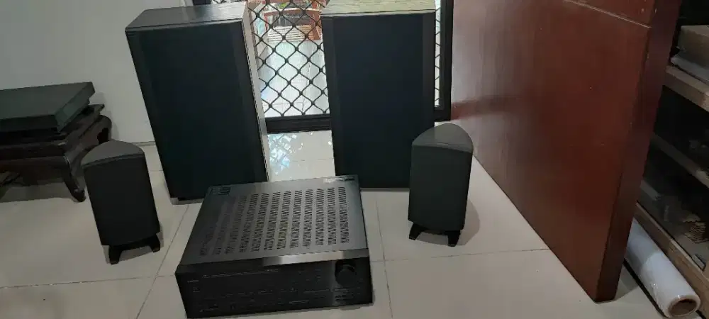 Audio Video Stereo Receiver & Speaker