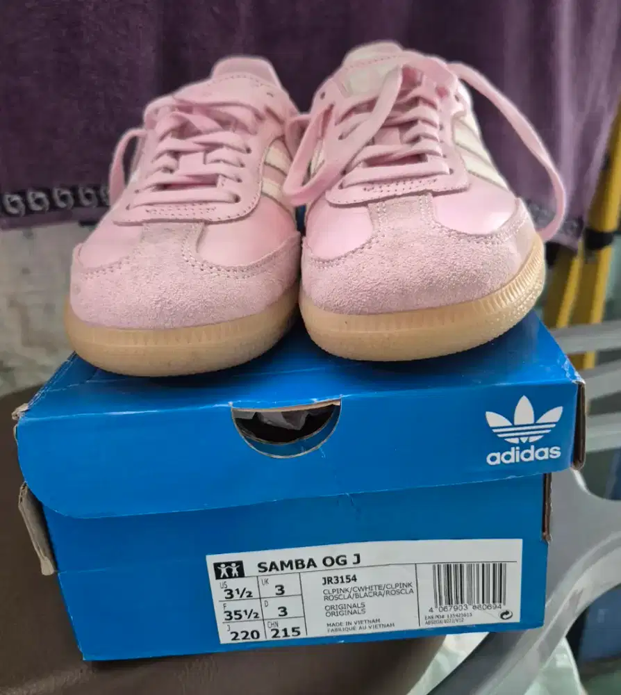 Preloved Adidas Samba Pink
