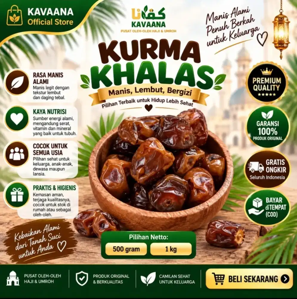 Kurma Khalas | Kurma Khalas Saad