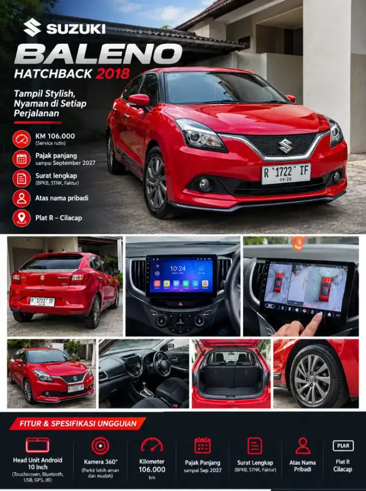 BALENO HATCHBACK 2018 A/T