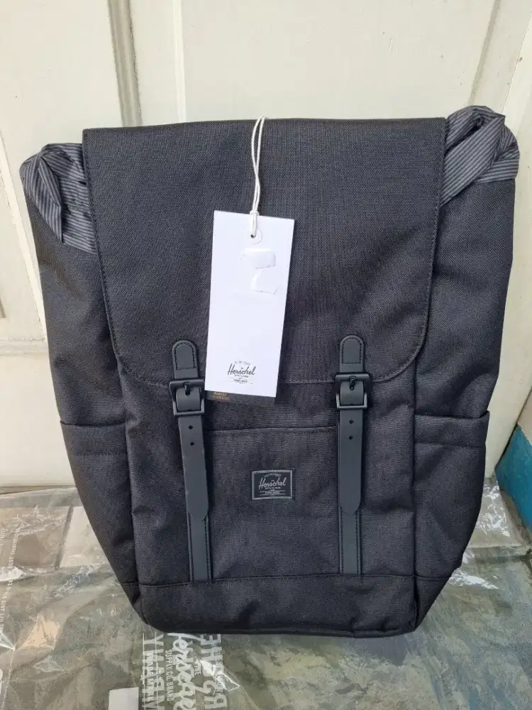 Herschel Retreat Small Backpack 17L - Black Tonal