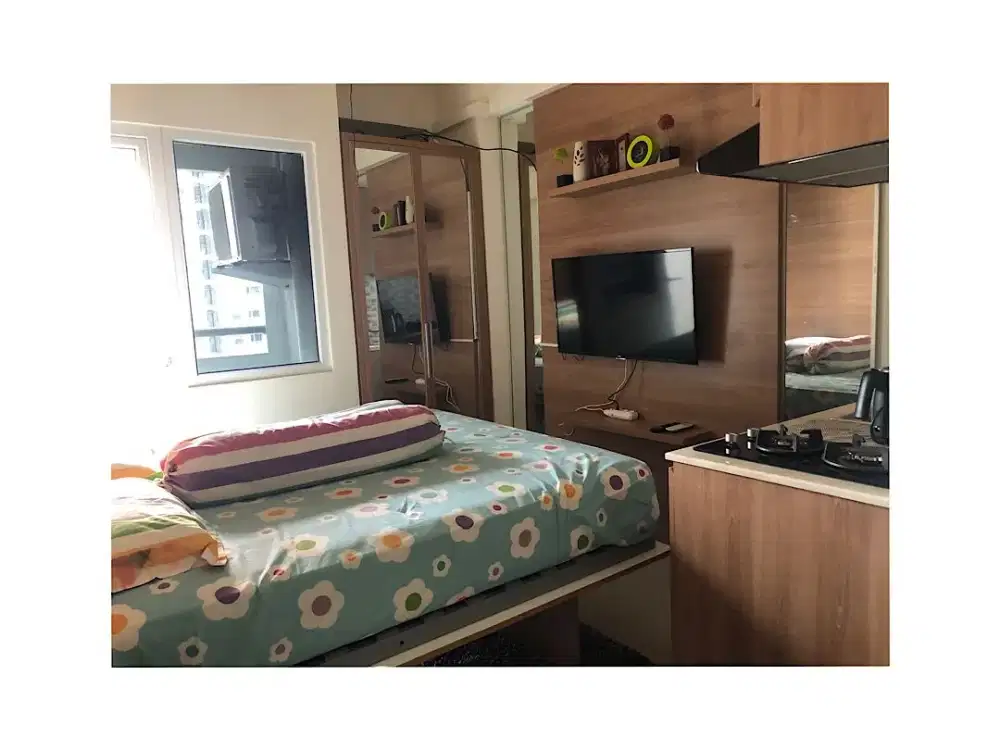 Apartment Green Pramuka City Studio Fully Furnish Baca Deskripsi