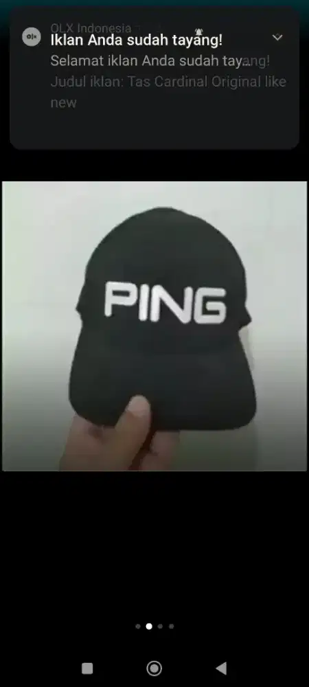 Topi Golf Original import