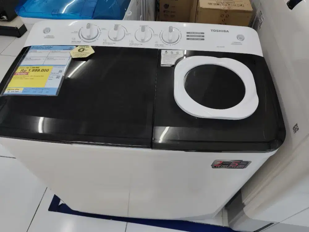 Mesin Cuci Toshiba 8.5KG cicilan bunga hingga 0% menggunakan kredivo