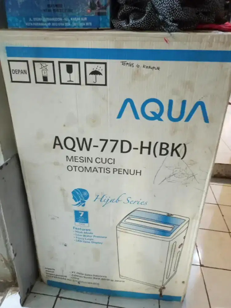 Mesin cuci Aqua