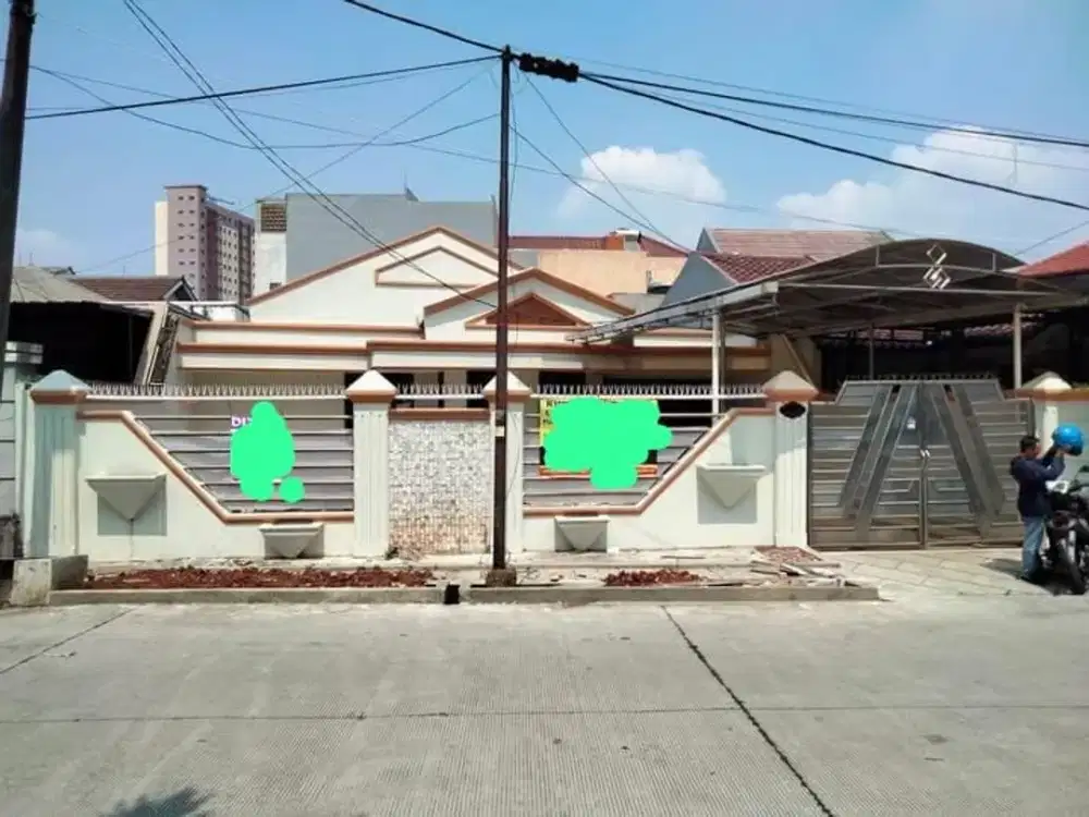 Dijual Rumah Pulo Gebang Permai Cakung, Baru Renovasi, LT 376 m², LB 307 m², 1 Lantai, 4 KT, SHM, Rp 3.5 M Nego