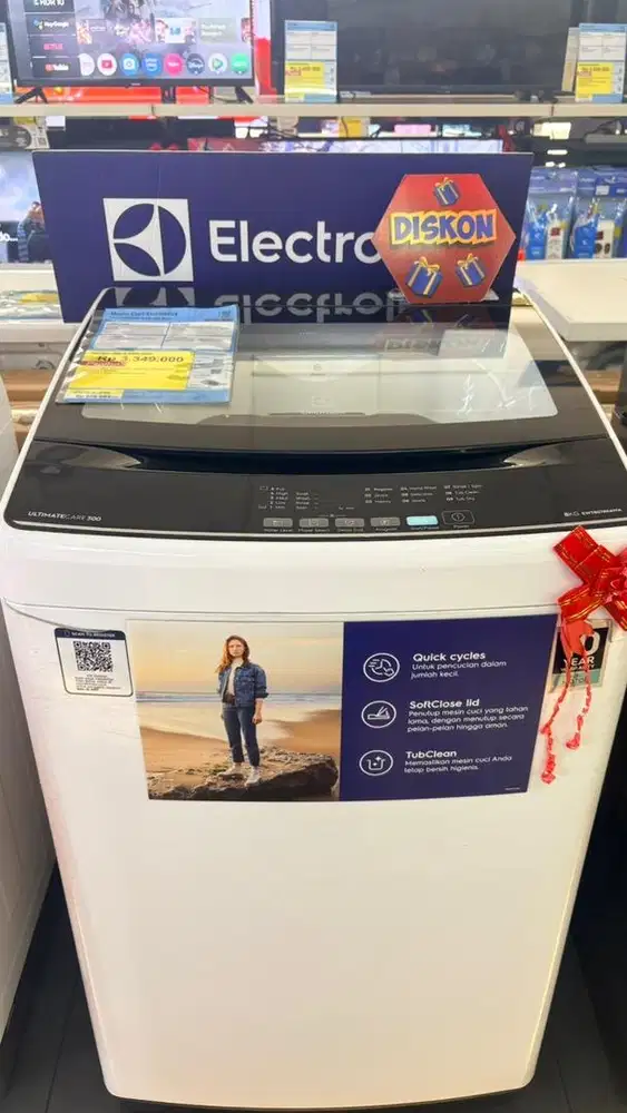 Mesin Cuci Electrolux 8kg 400watt